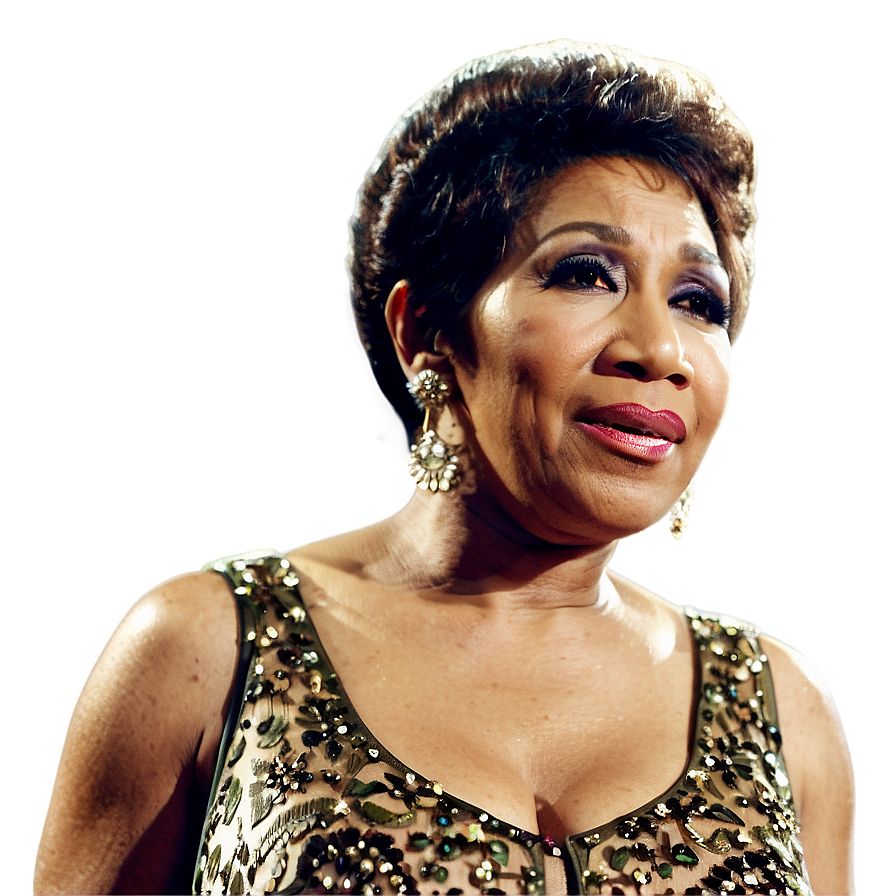 Aretha Franklin Microphone Moment Png Dfb PNG