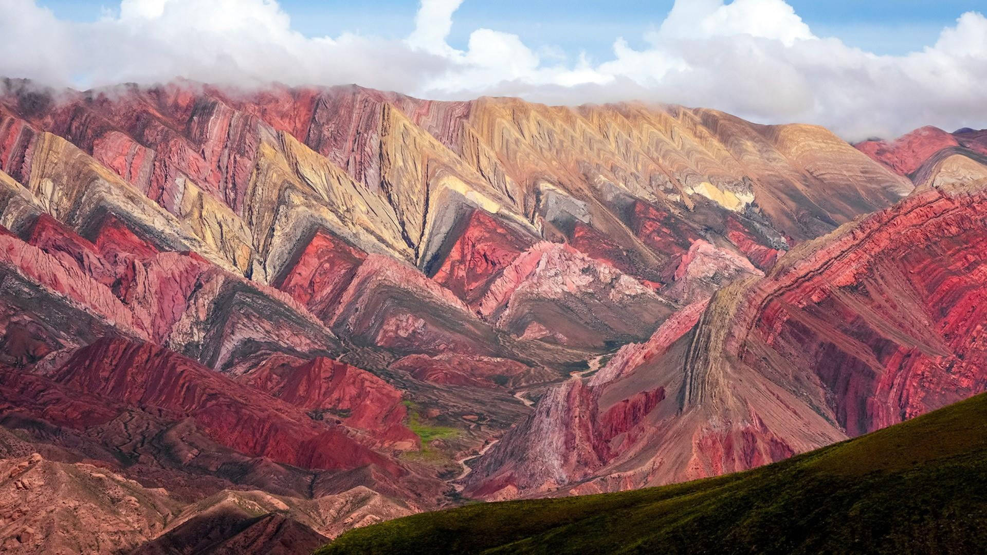Argentina Cerro 14 Colores Background
