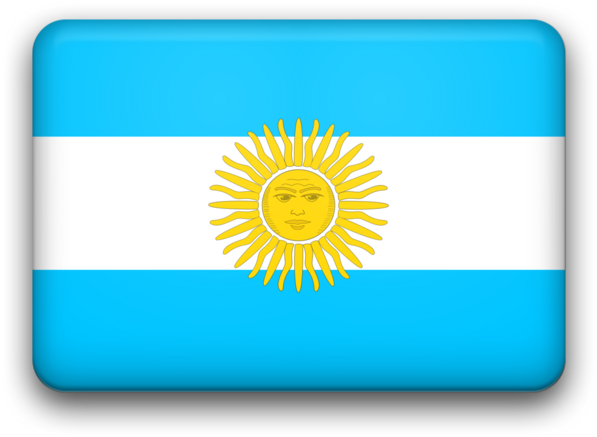 Argentina Flag Icon PNG