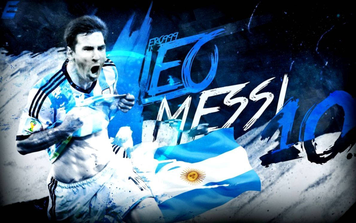 Argentina Leo Messi 10 Background