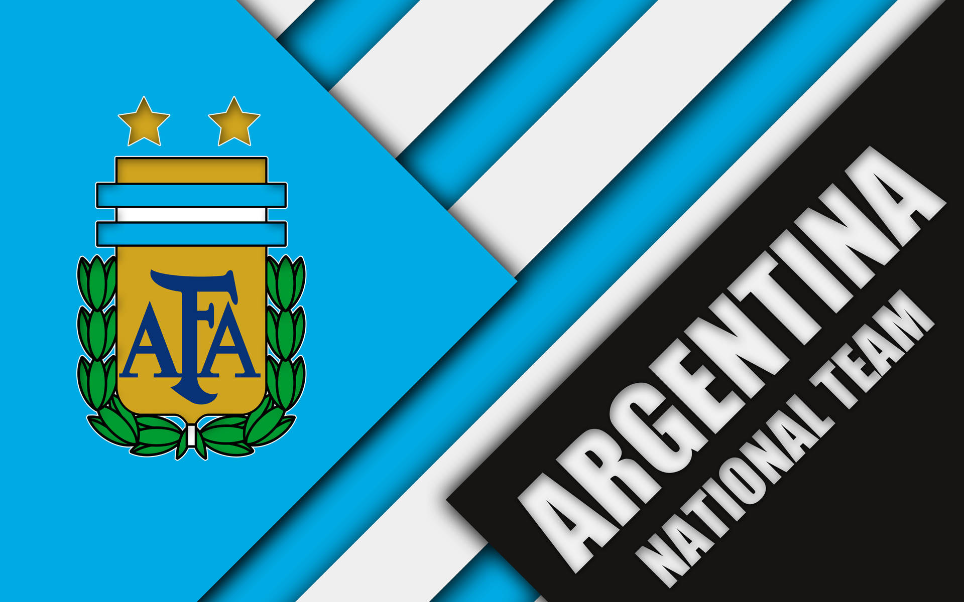 Argentina National Football Team Flag Colors Background
