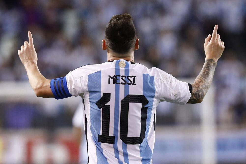 Argentina National Football Team Messi No. 10 Picture