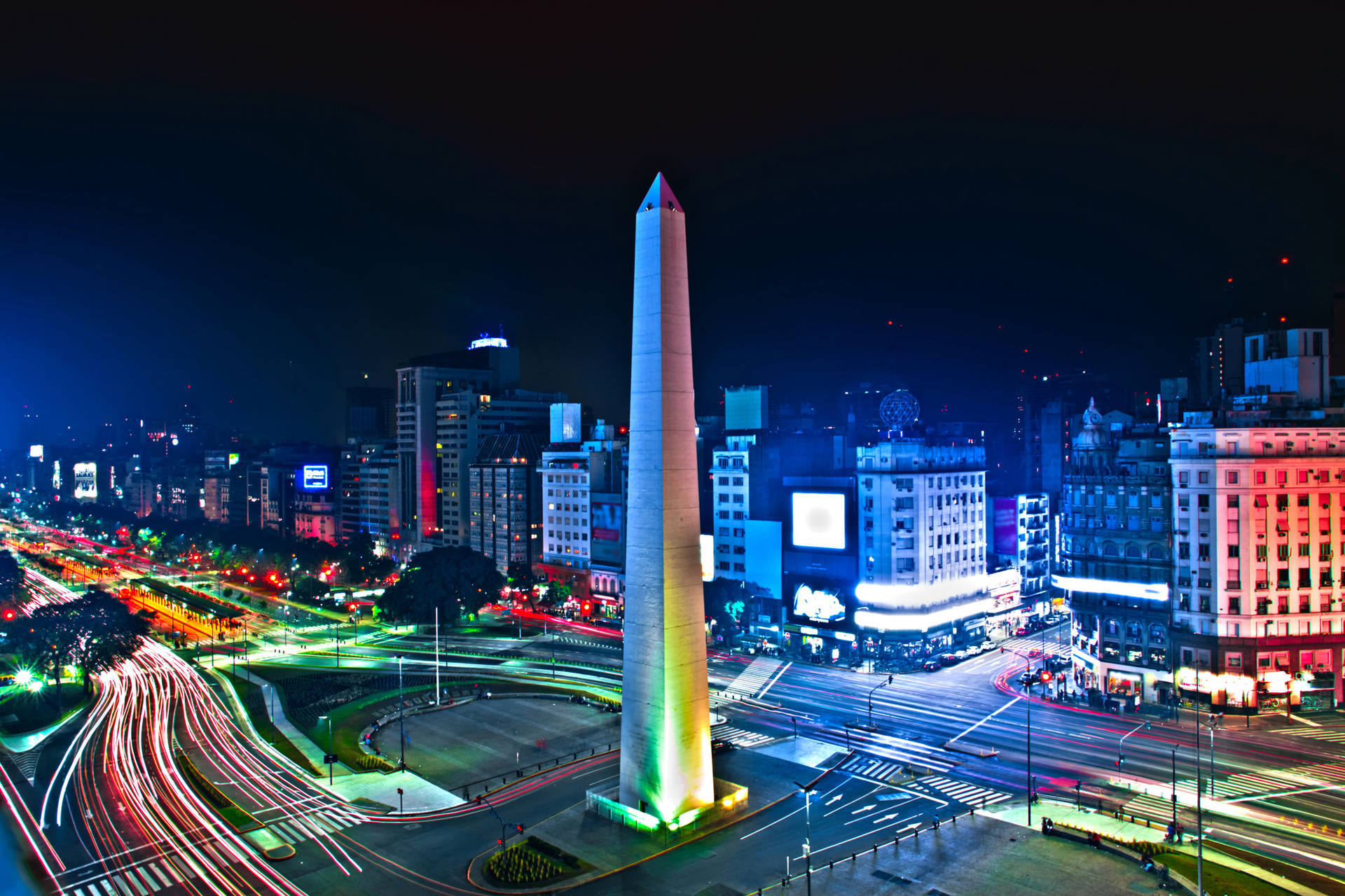 Argentina Obelisco De Buenos Aires Background