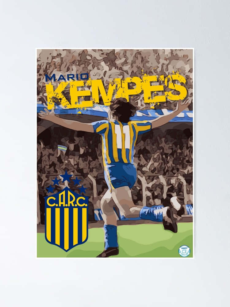 Argentina Star Mario Kempes Wallpaper
