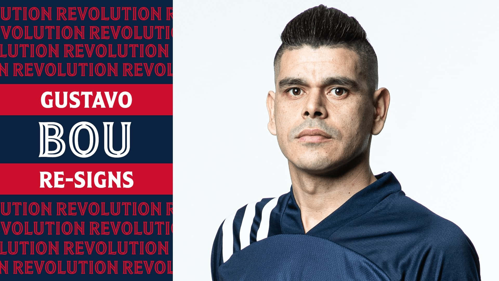 Argentine Football Athlete Gustavo Bou New England Revolution Wallpaper