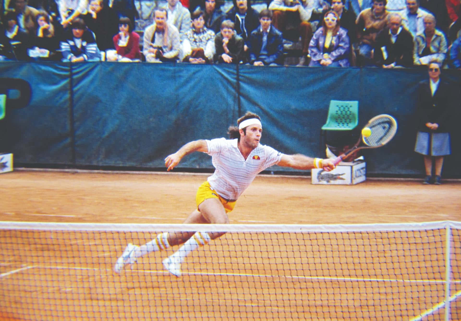 Argentine Guillermo Vilas 1978 French Open Background