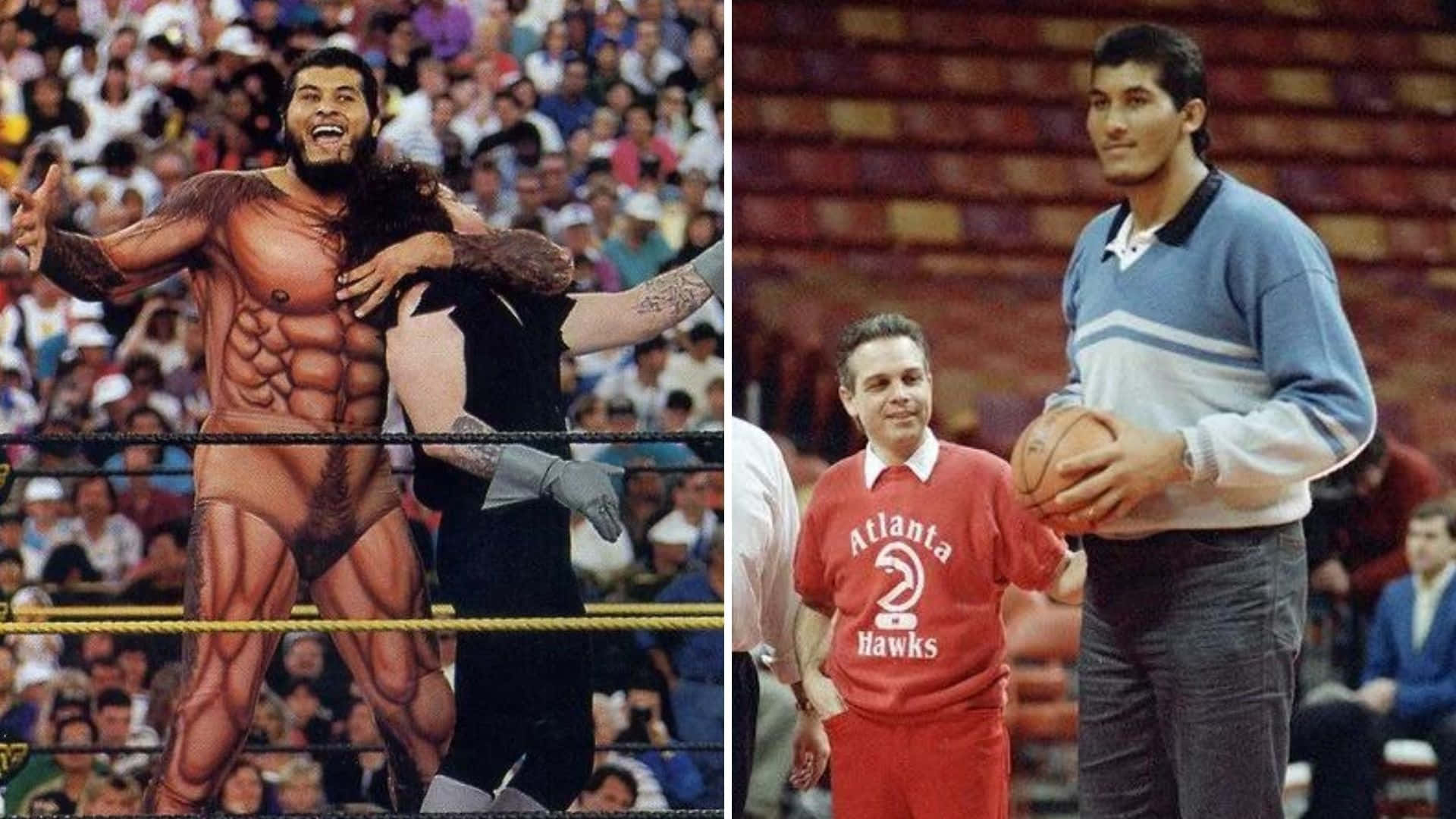 Argentine Professional Wrestler Giant Gonzalez Photograph Background