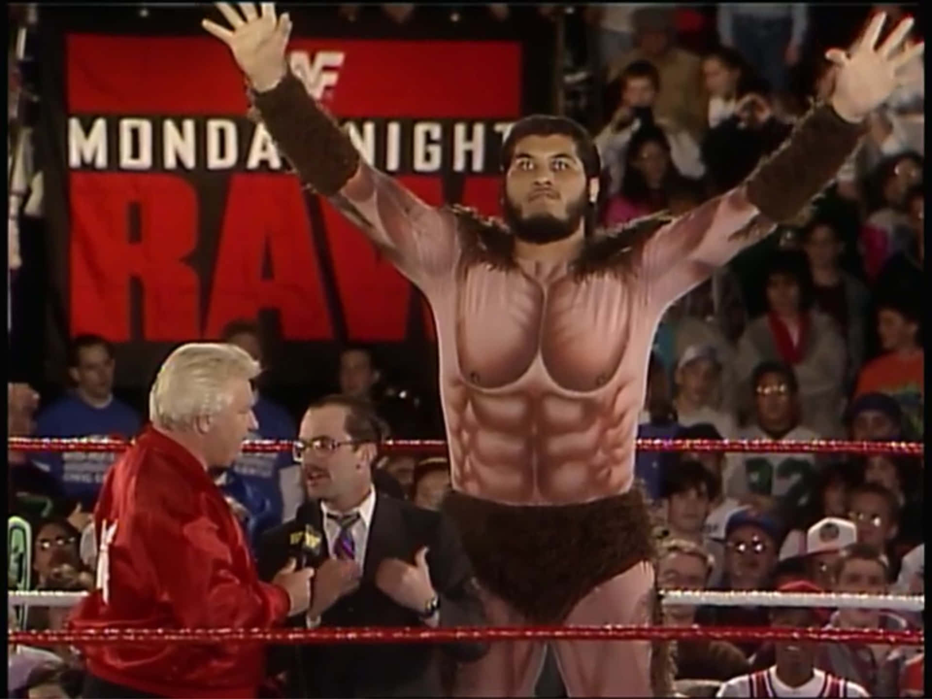 Argentine Wrestler Giant Gonzalez Wwe Monday Night Raw Background