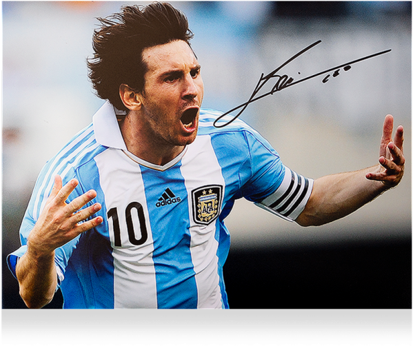 Download Argentinian Footballer Celebration | Wallpapers.com