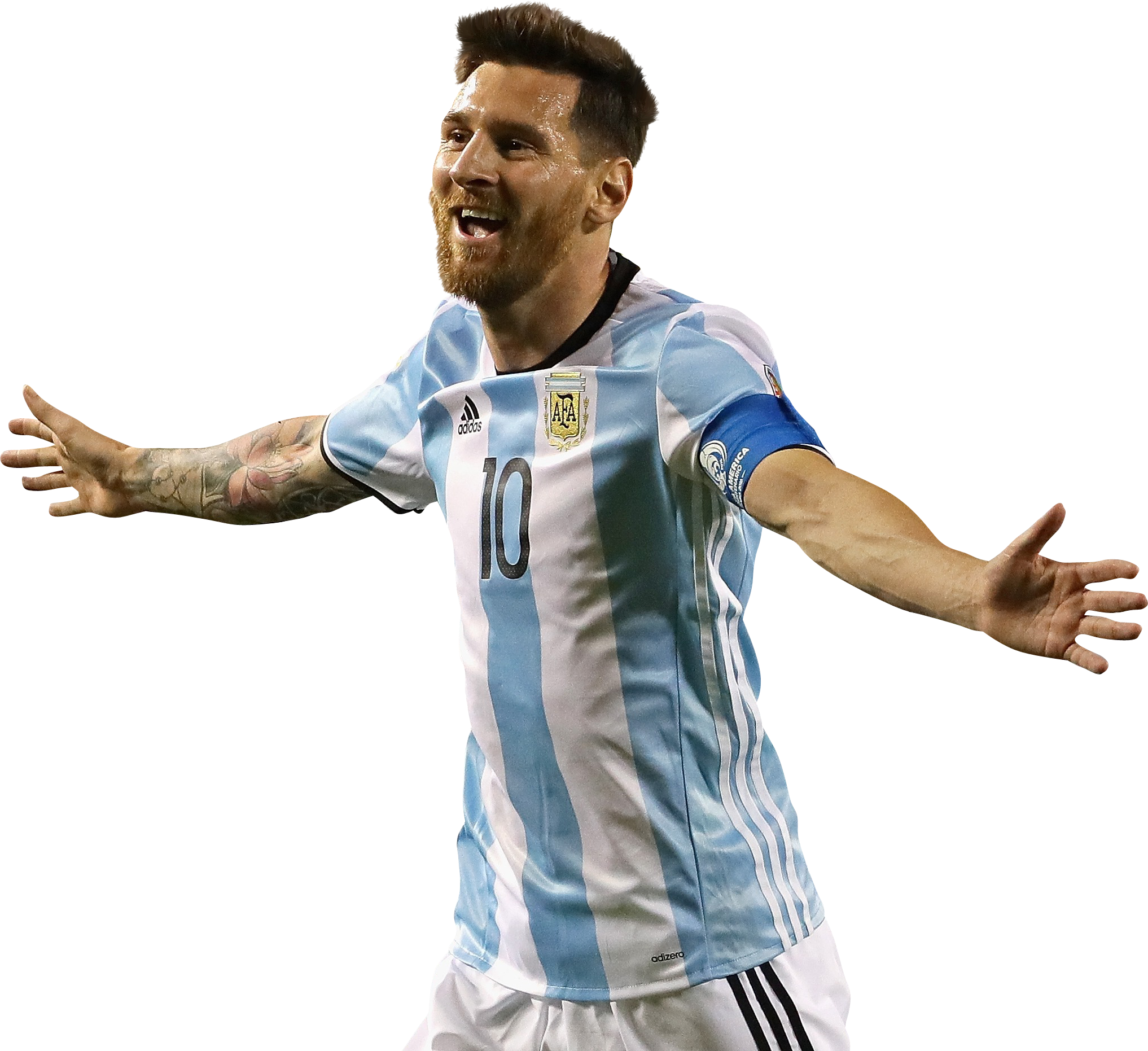 Argentinian Footballer Celebration PNG
