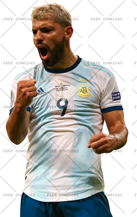 Argentinian Soccer Player Celebration PNG