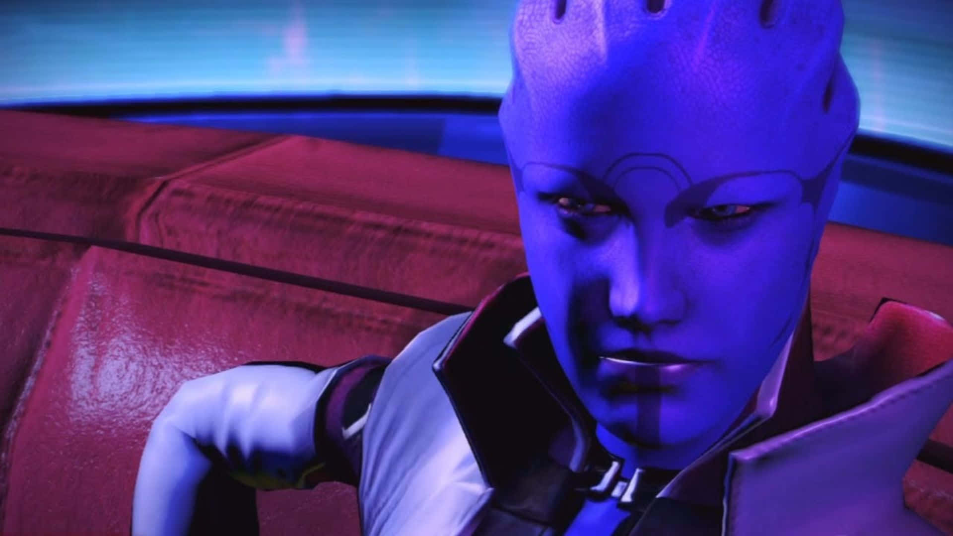 Aria T'Loak: Powerful and Fearless Leader of Omega Wallpaper
