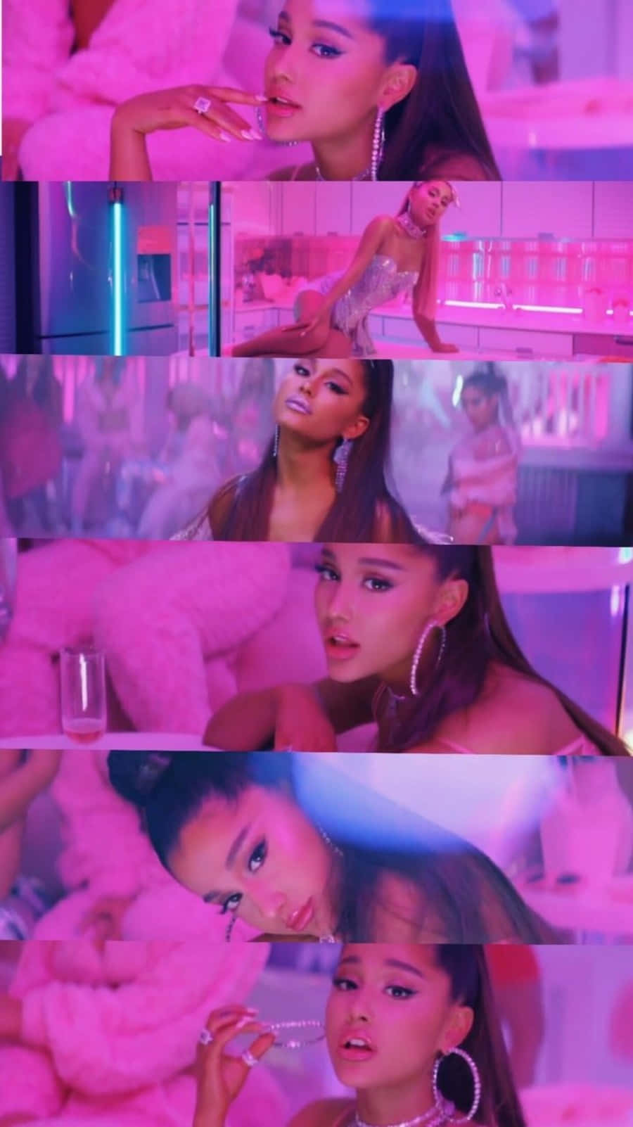Ariana Grande 7 Rings Music Video Wallpaper