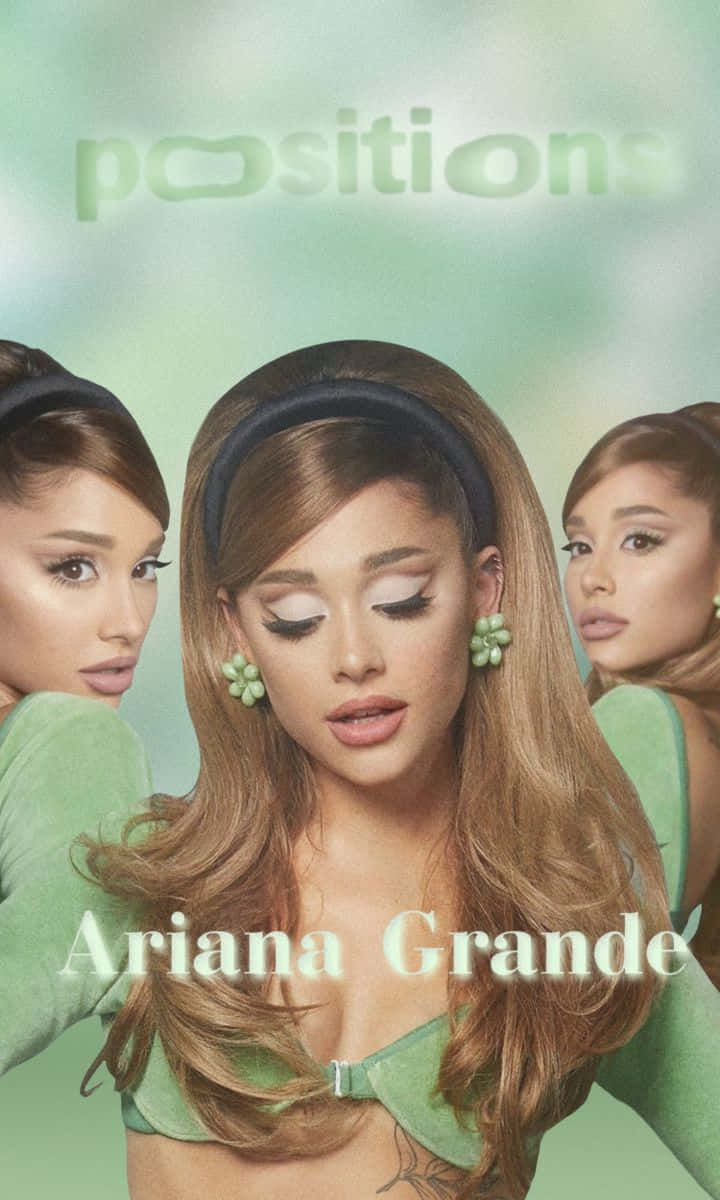 Ariana Grande Positions Album Cover Wallpaper