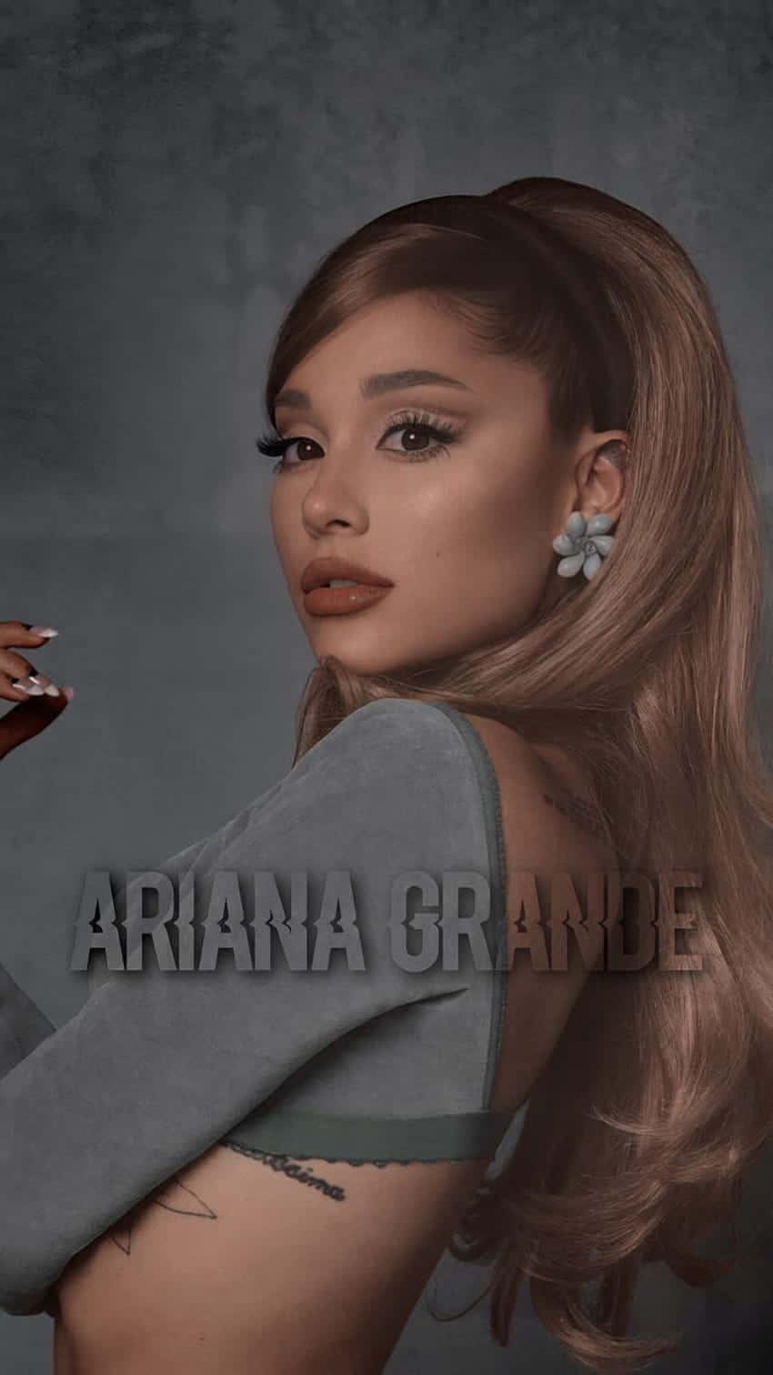 Ariana Grande Positions Promotional Portrait Wallpaper