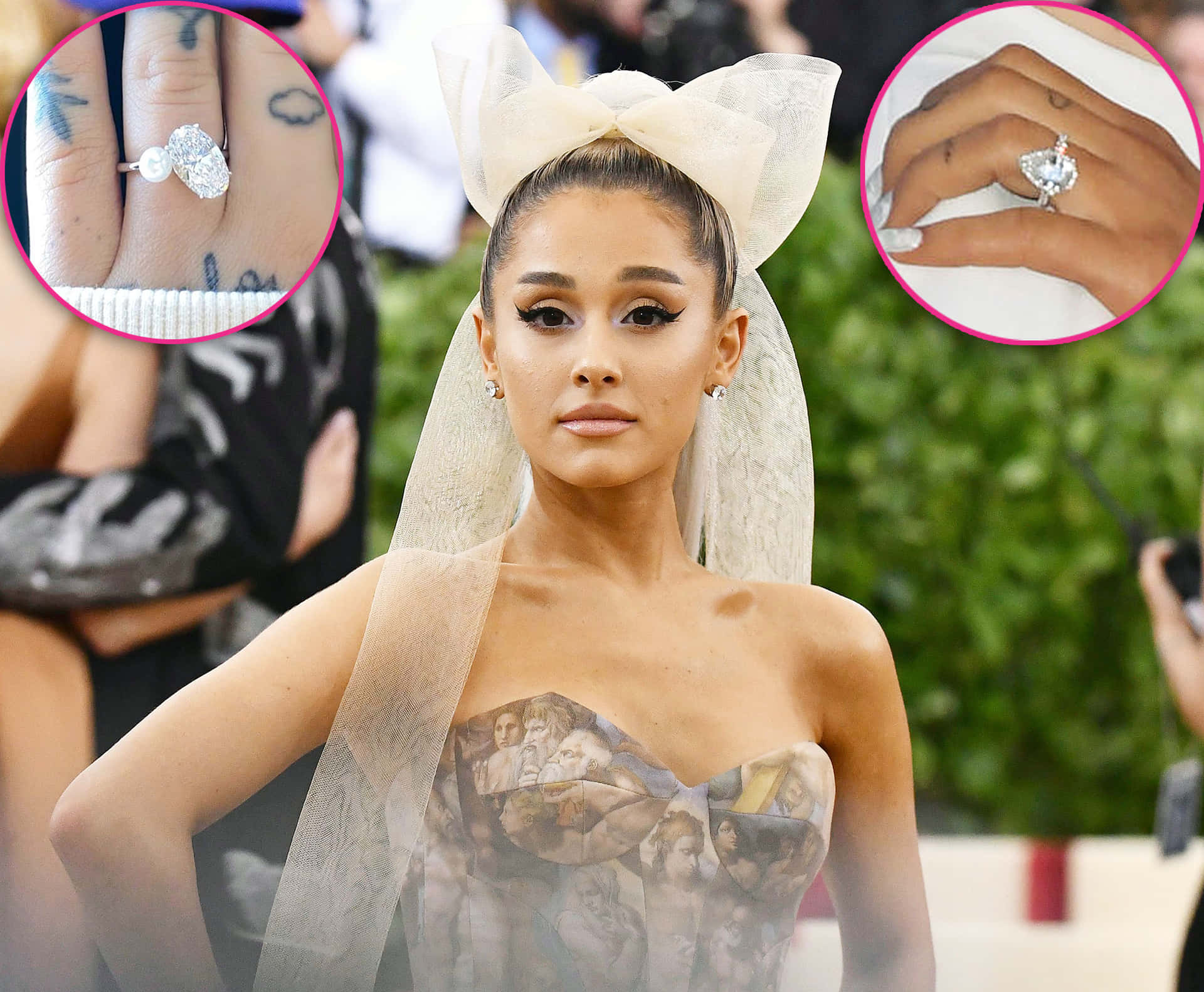 Ariana Grande Wedding Gown Picture