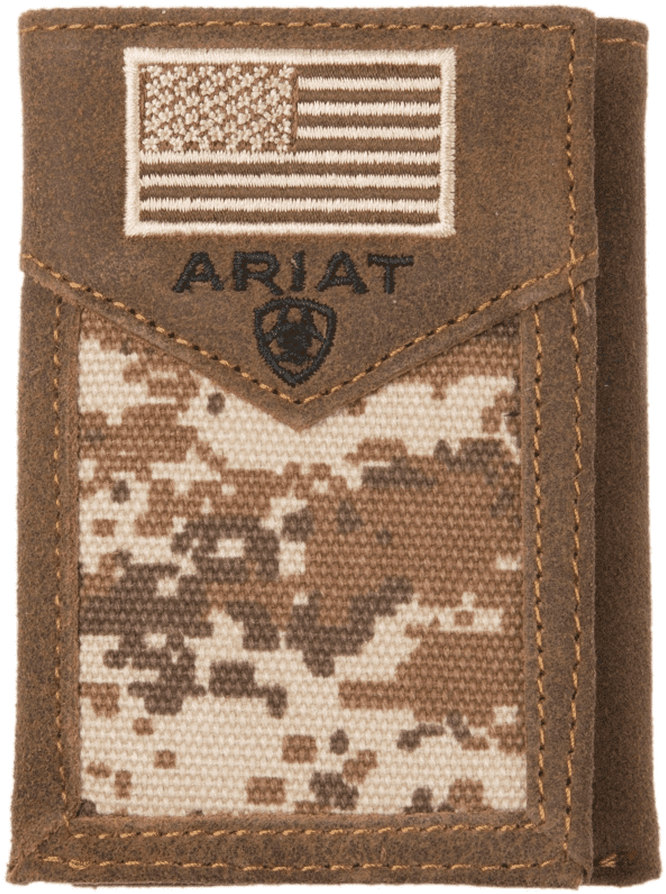 Ariat Camo Wallet PNG