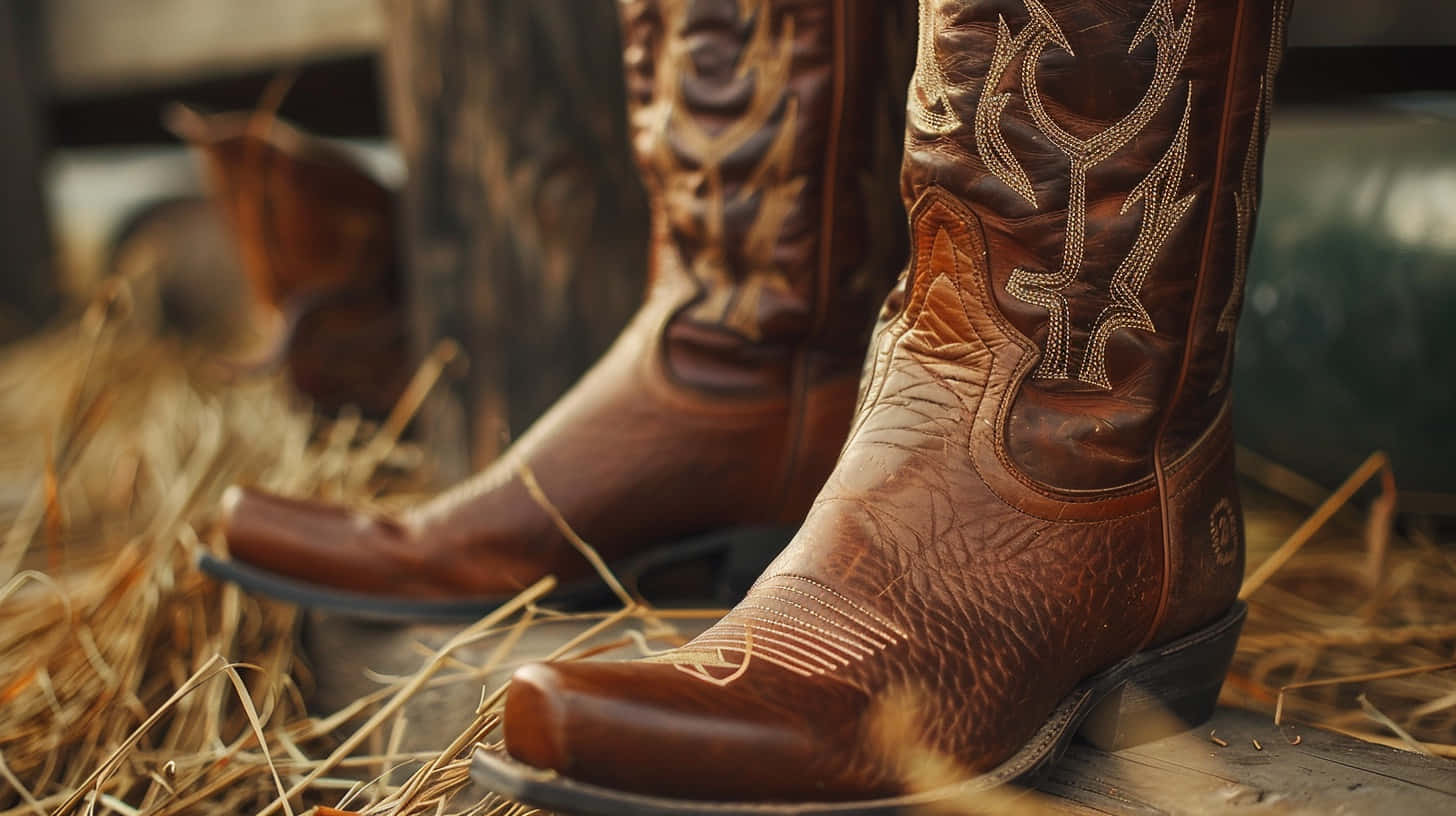 Download Ariat Western Cowboy Boots Wallpaper | Wallpapers.com