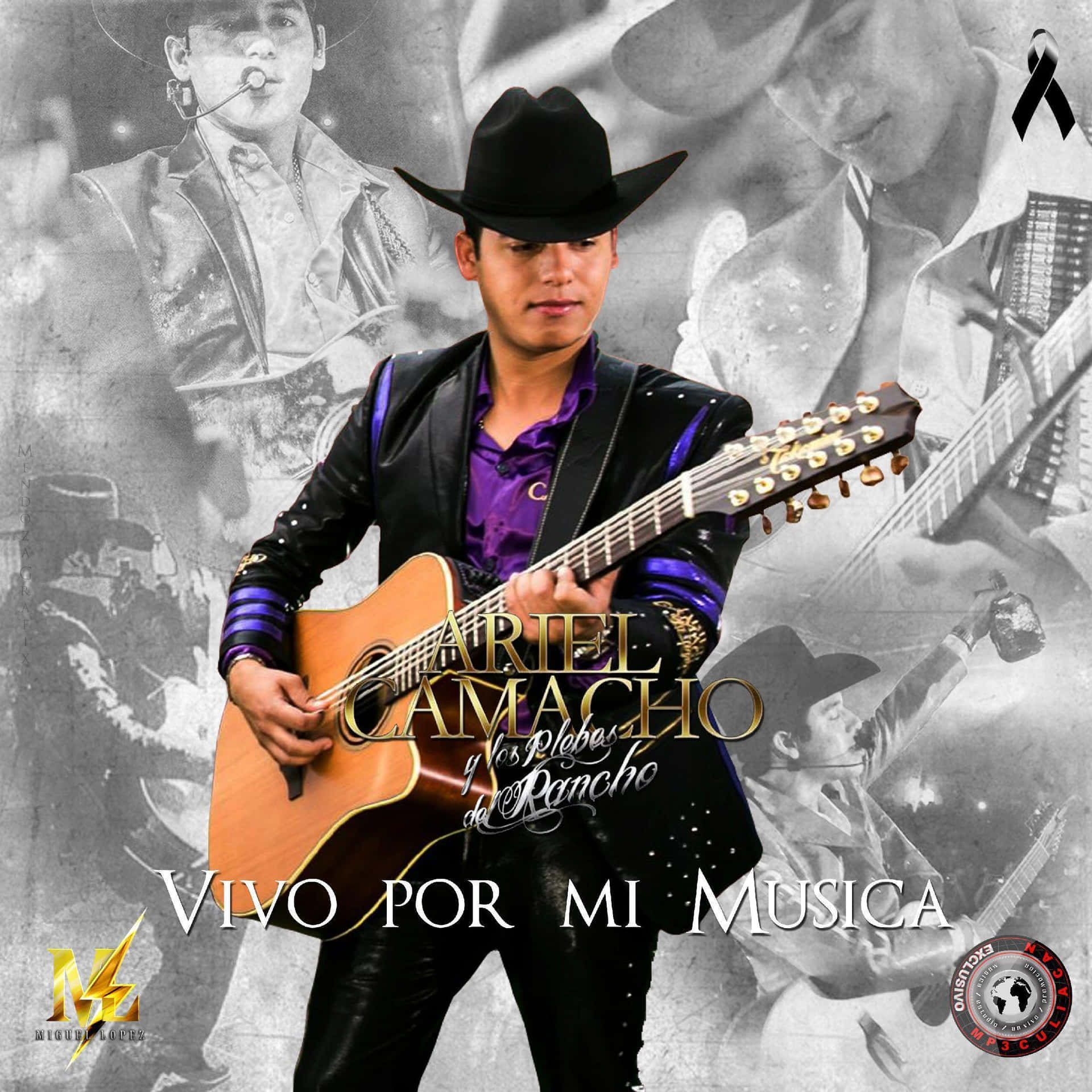 Ariel Camacho performing on stage Wallpaper