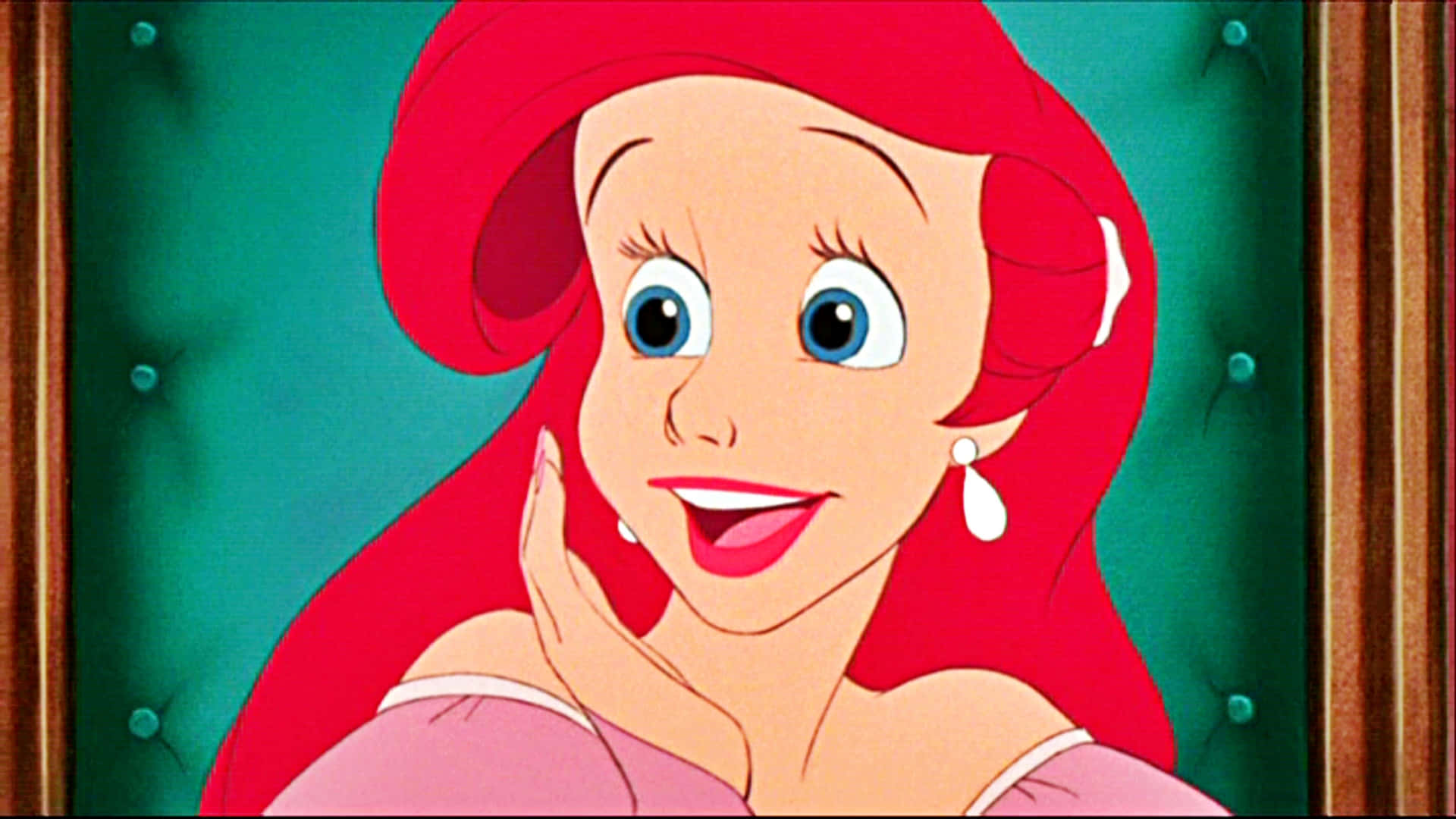 Experience the magic and adventure of Ariel in this beautiful wallpaper
