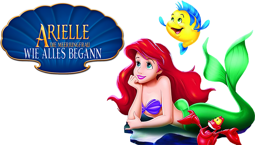 Arielle_ Mermaid_ Animated_ Characters PNG