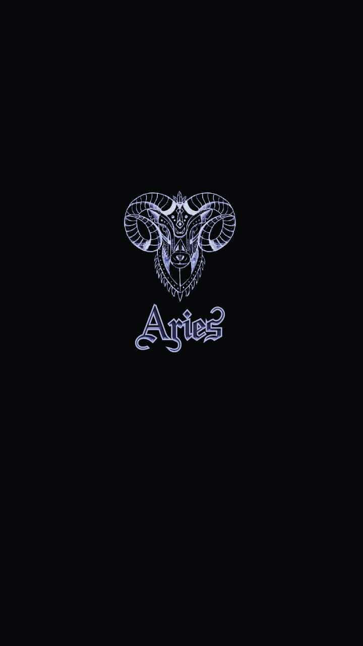 Aries iPhone Intricate Ikon Design: Wallpaper