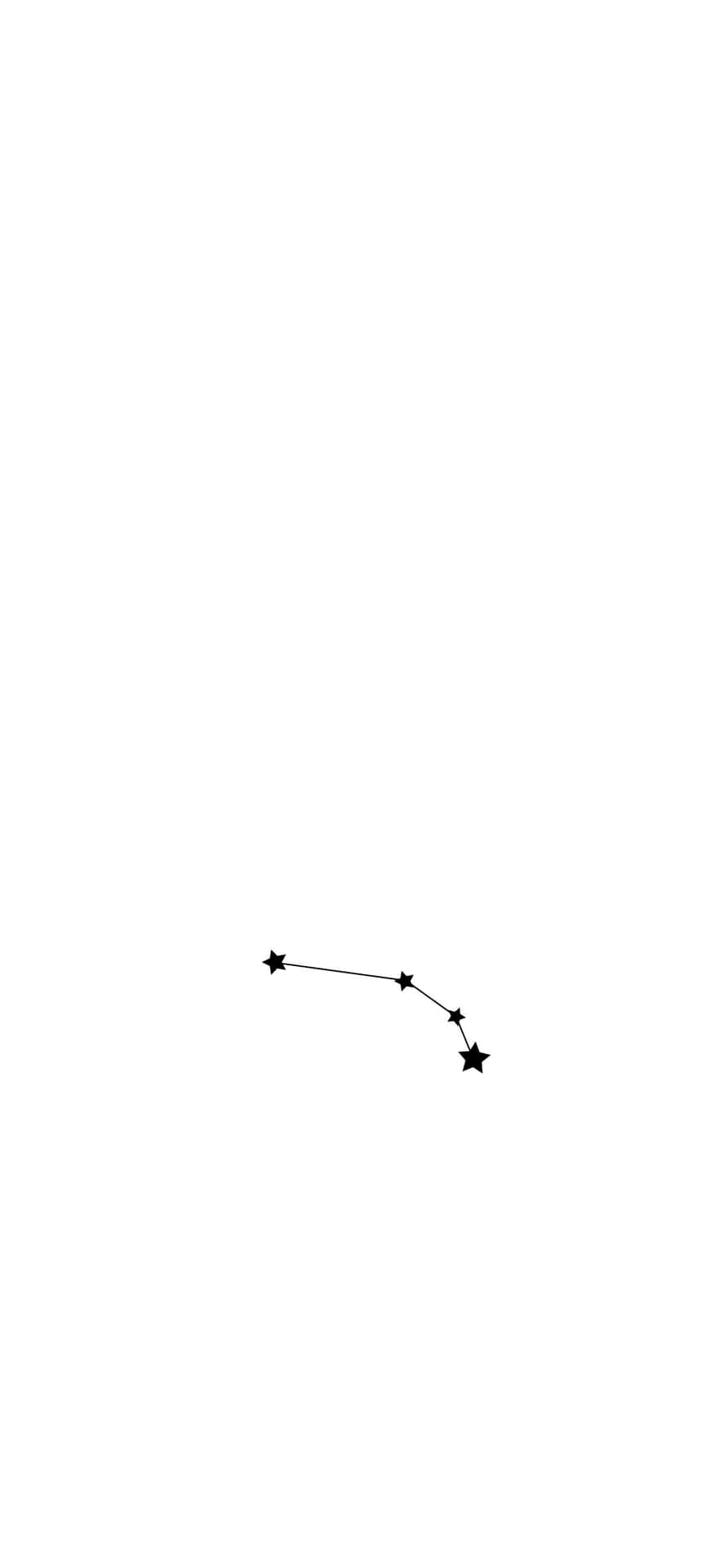 Ariesiphone Sternzeichen Auf Weißem Hintergrund Wallpaper