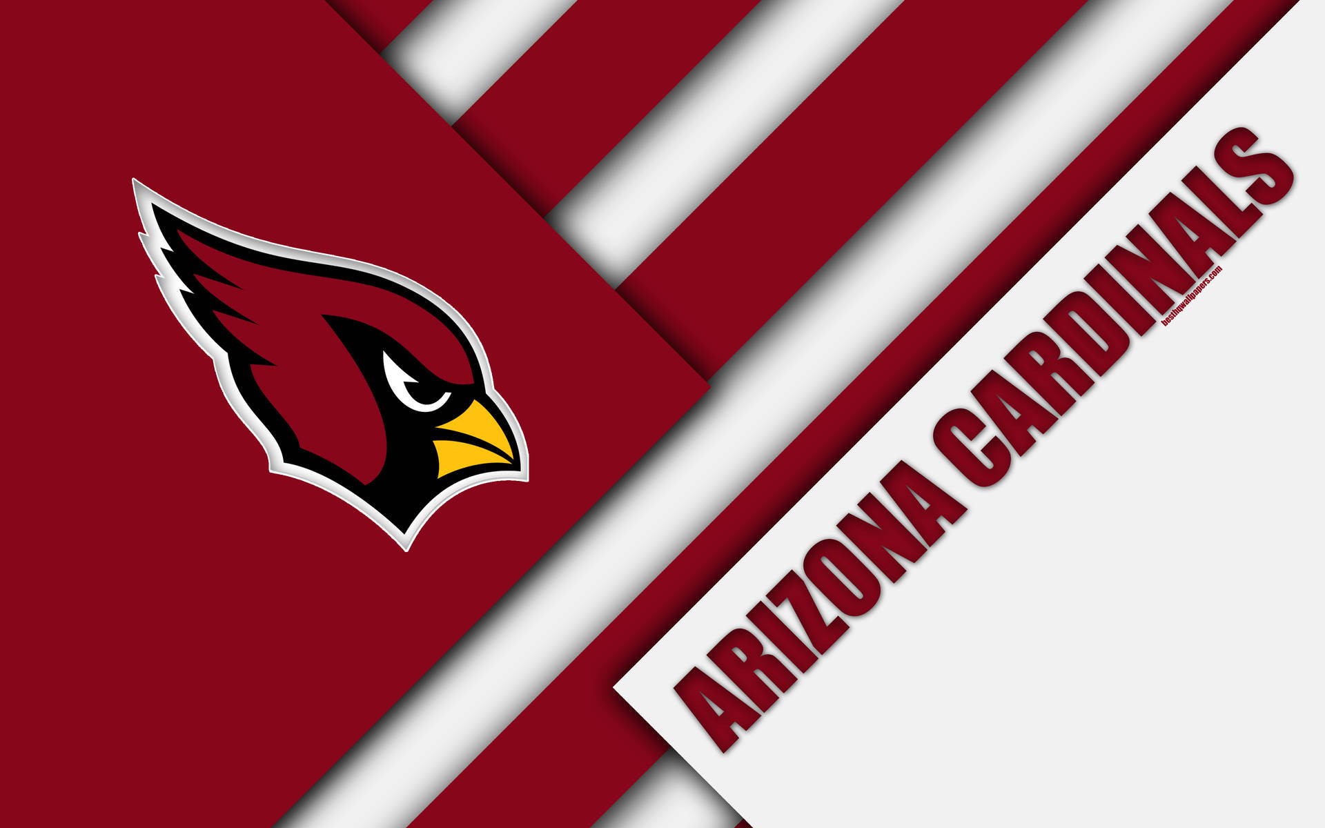 Arizona Cardinals Flag And Logo Wallpaper