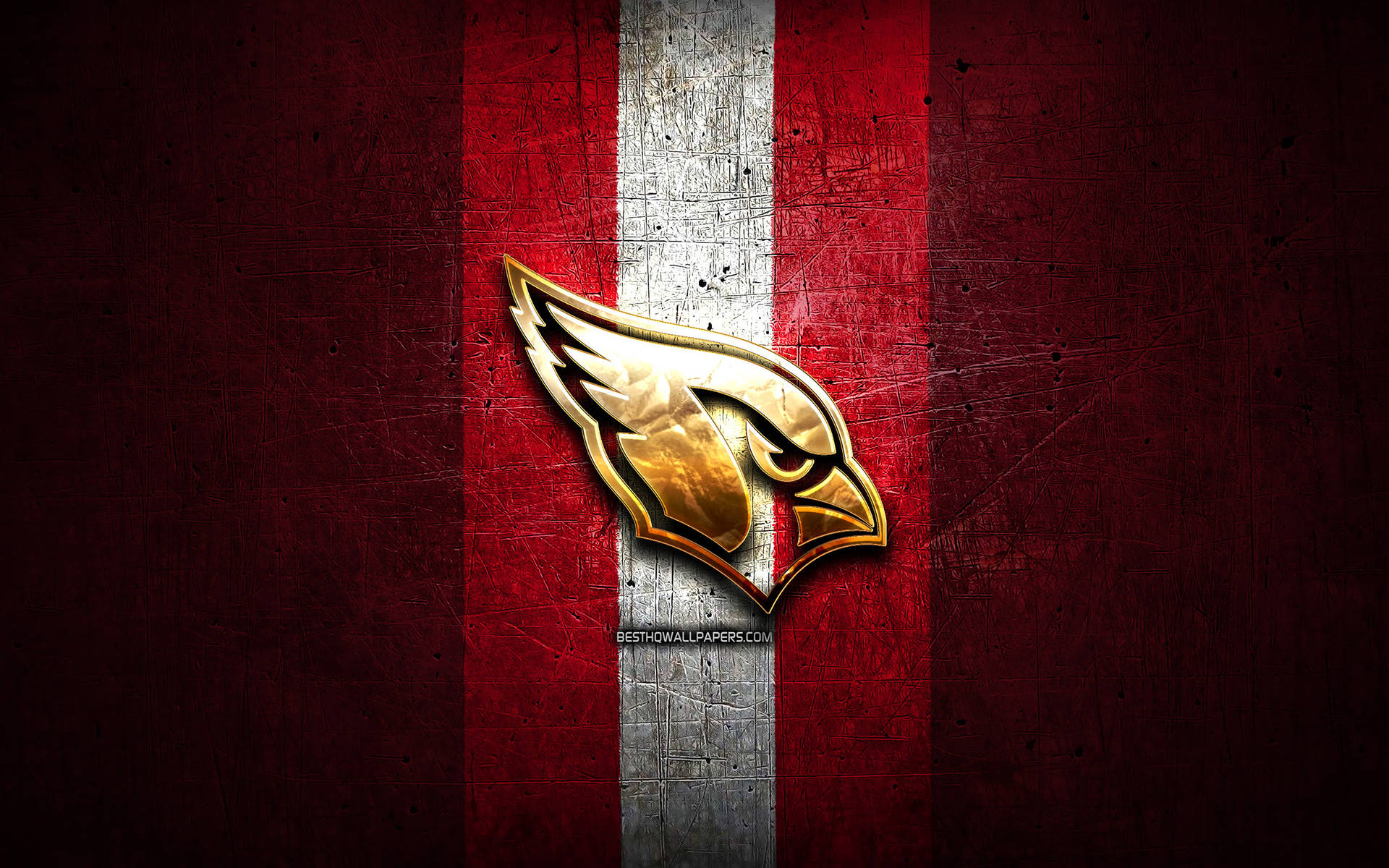 Arizona Cardinals Golden Logo Wallpaper