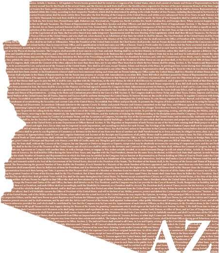 Arizona Constitution Outline PNG