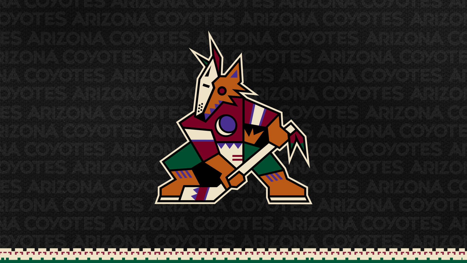Arizona Coyotes Colorful Logo