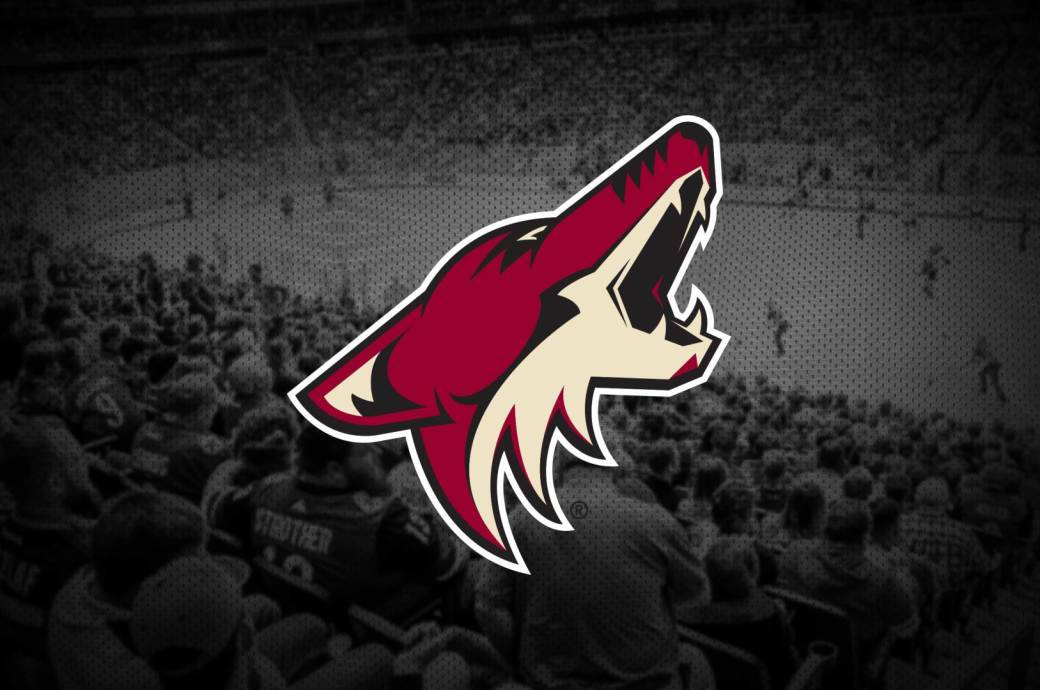 Arizona Coyotes Logo With Fans