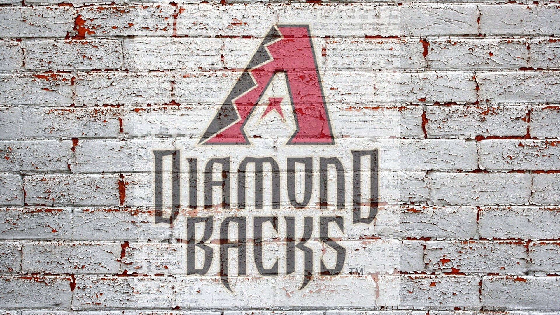 Arizona Diamondbacks Red Wall Art Wallpaper