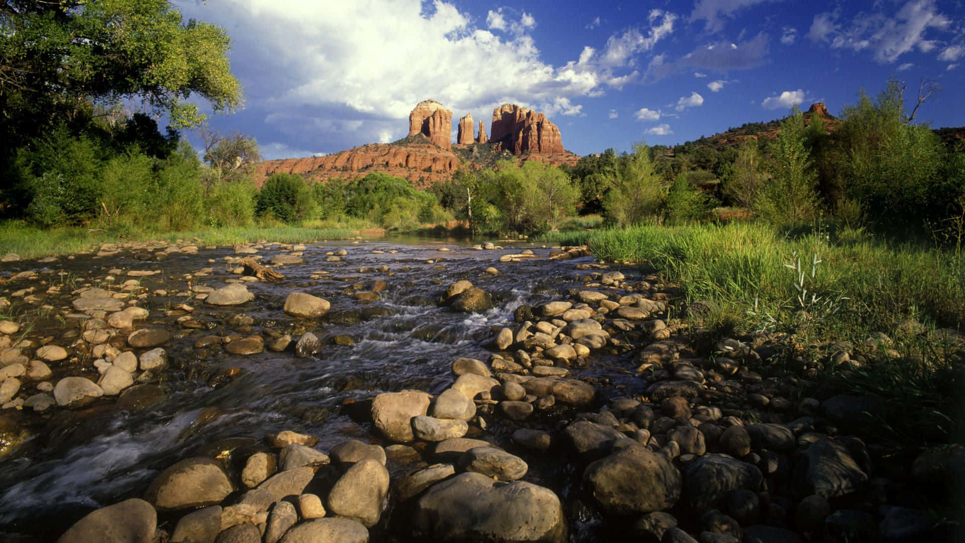 Arizonacathedral Rock Bildskärmsbakgrund