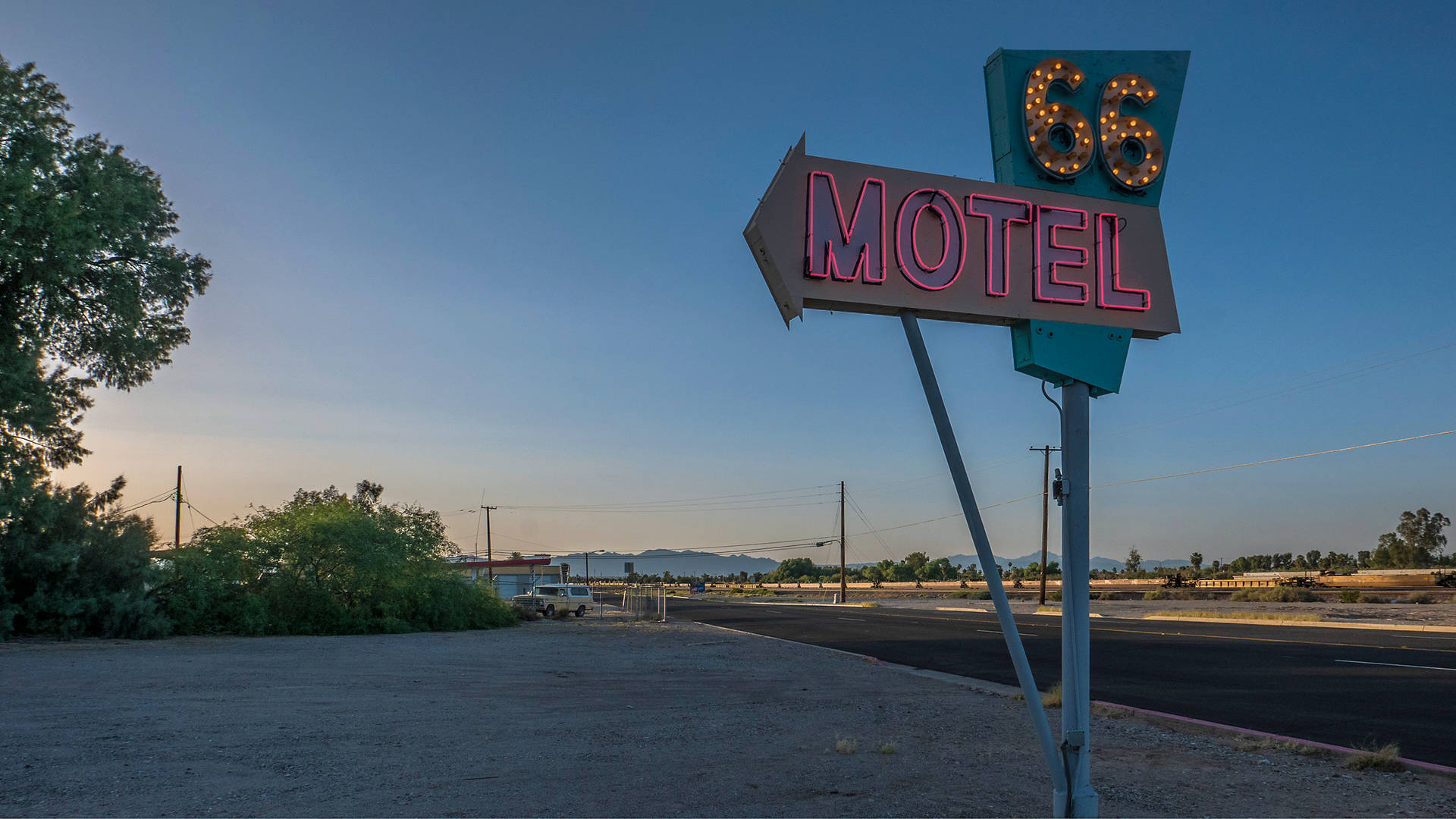 Arizona Route 66 Motel Wallpaper