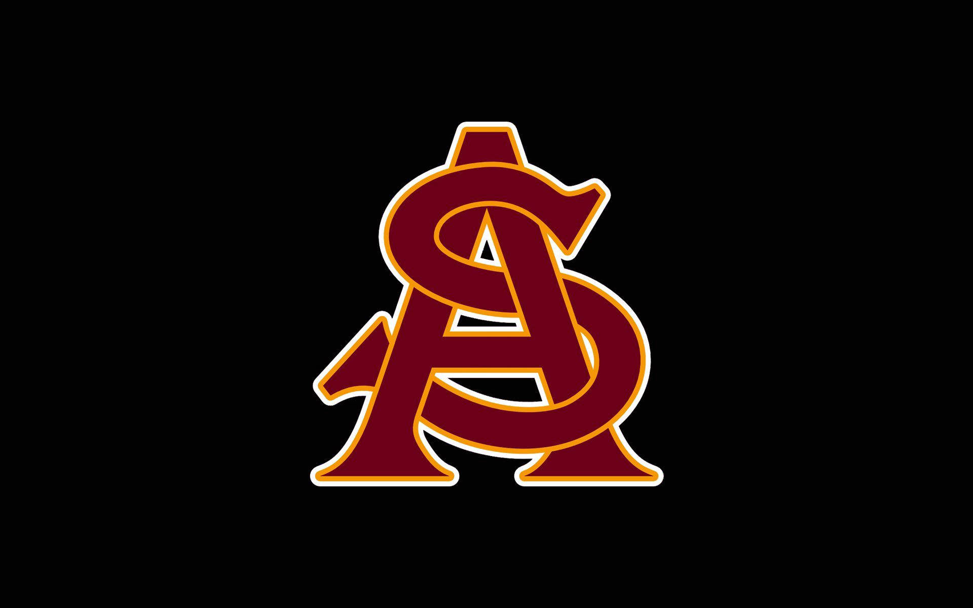 Arizona State Sun Devils Football Logo Wallpaper