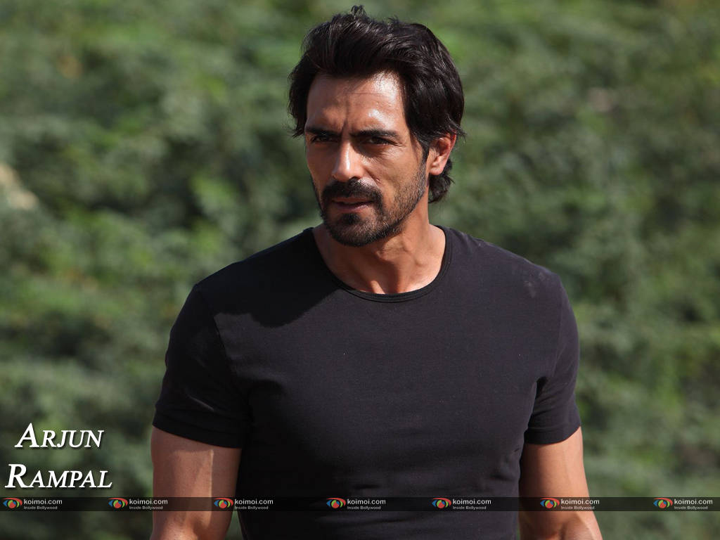Arjun Rampal Exuding Confidence In A Casual Portrait Wallpaper
