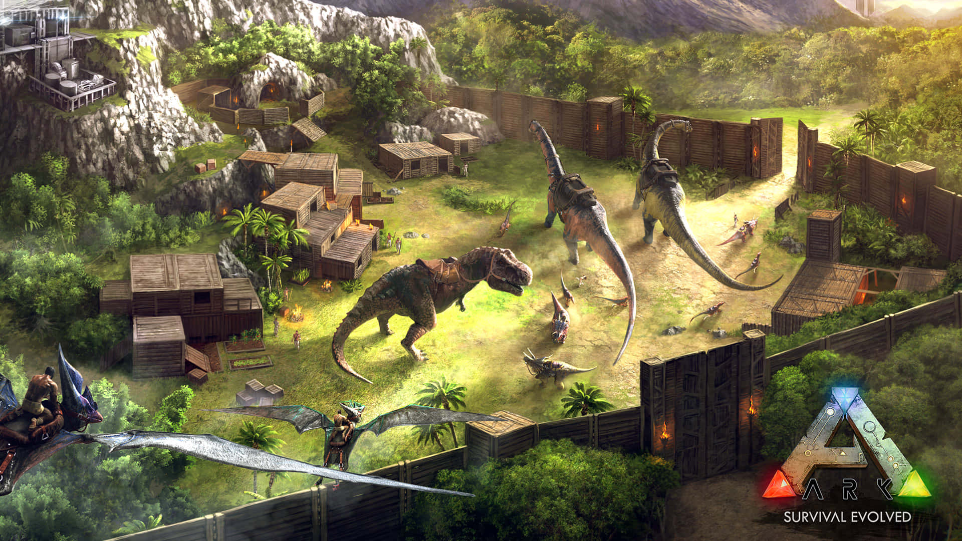 En screenshot af spillet Ark of Legends. Wallpaper