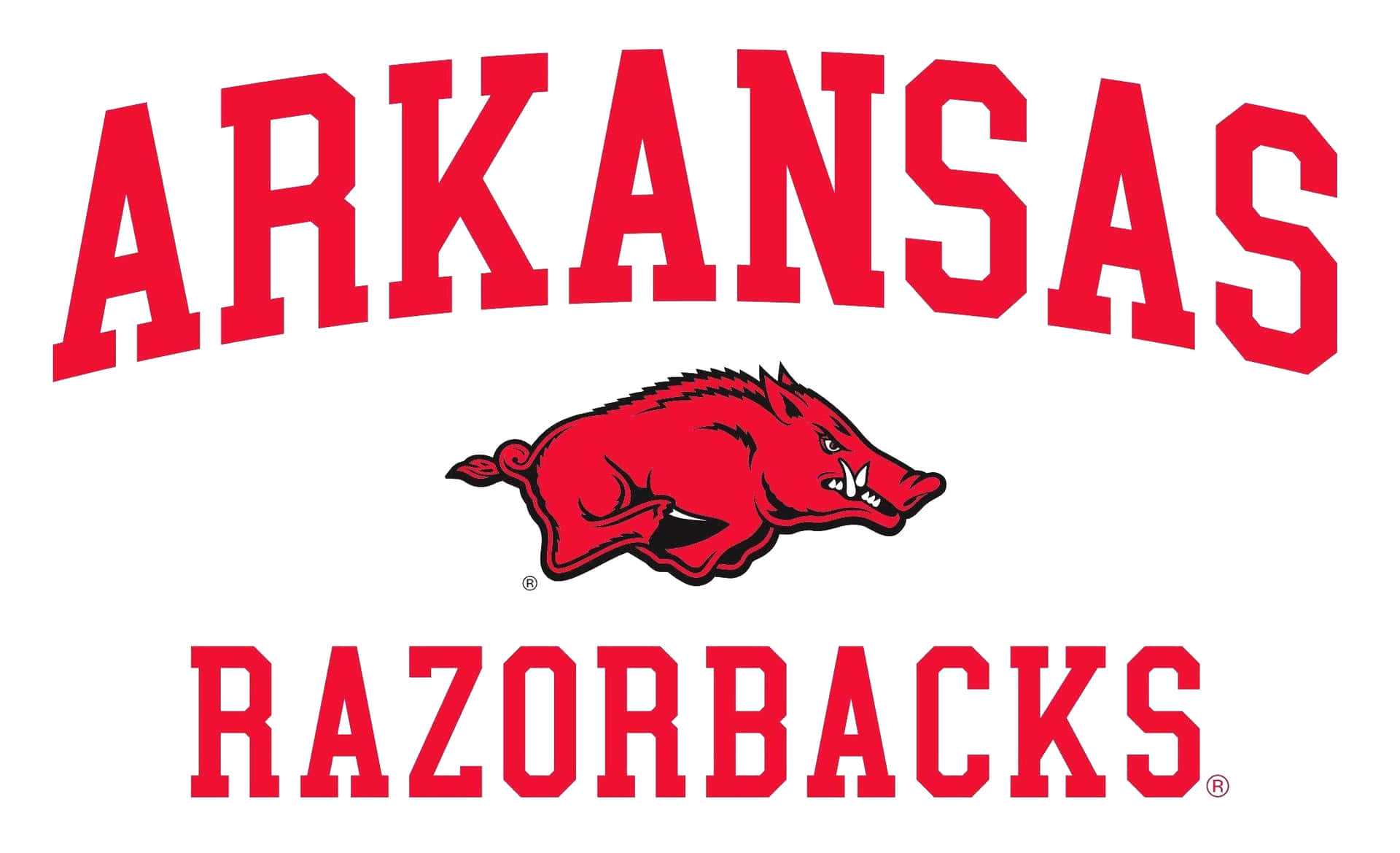 Gør klar til at tage skingrende til støtte for Arkansas Razorbacks! Wallpaper