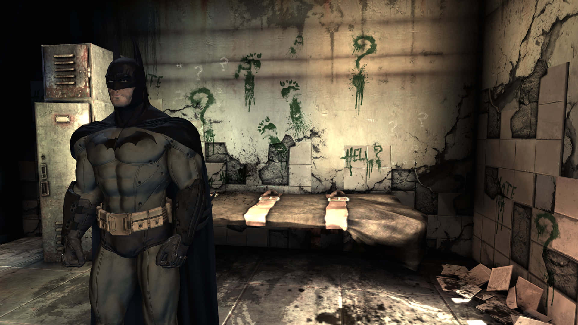 Inside Arkham Asylum - The renowned Gotham psychiatric hospital Wallpaper