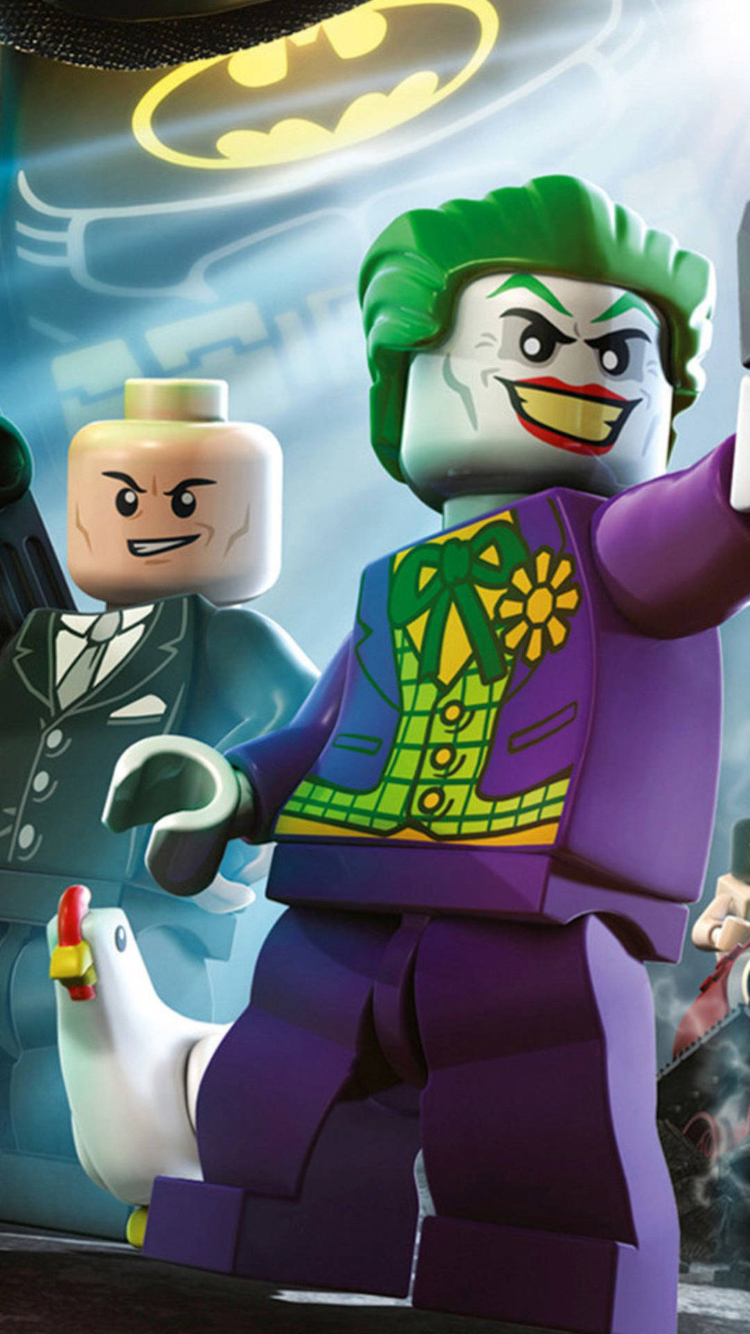 Arkham Asylum Joker From The Lego Batman Movie Wallpaper