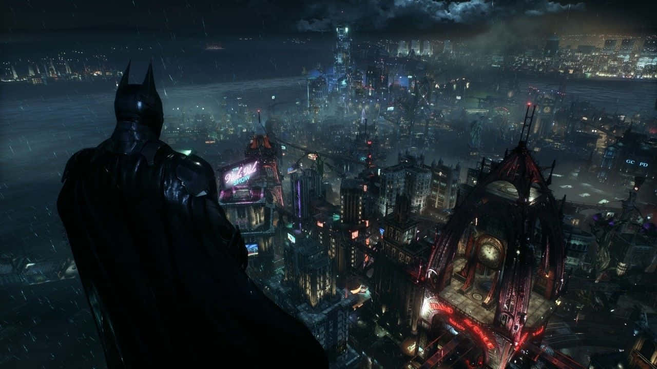 Batman Arkham Knight-skærmbillede Wallpaper