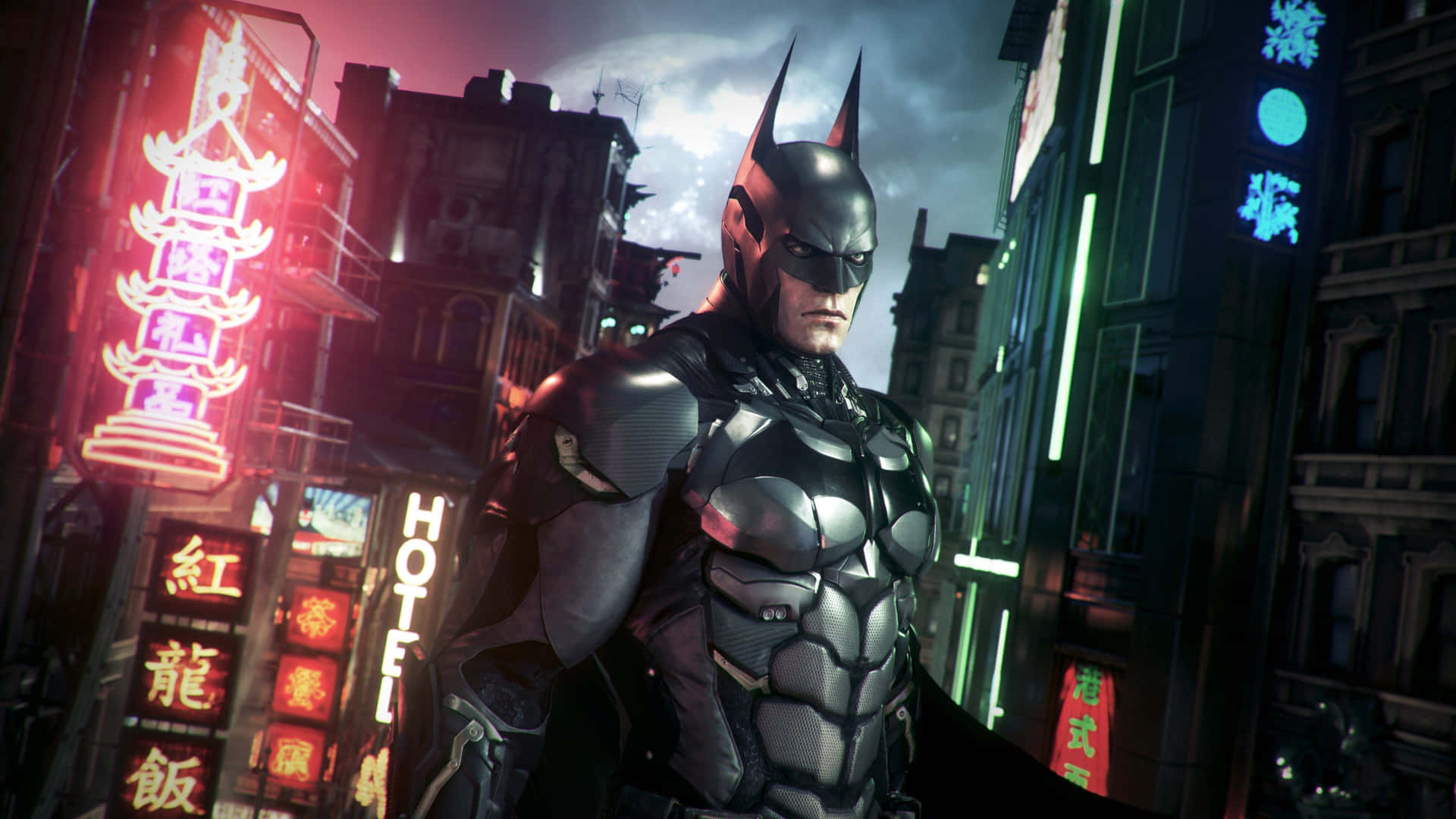 Batman Arkham Knight-skærmbillede 1 Wallpaper