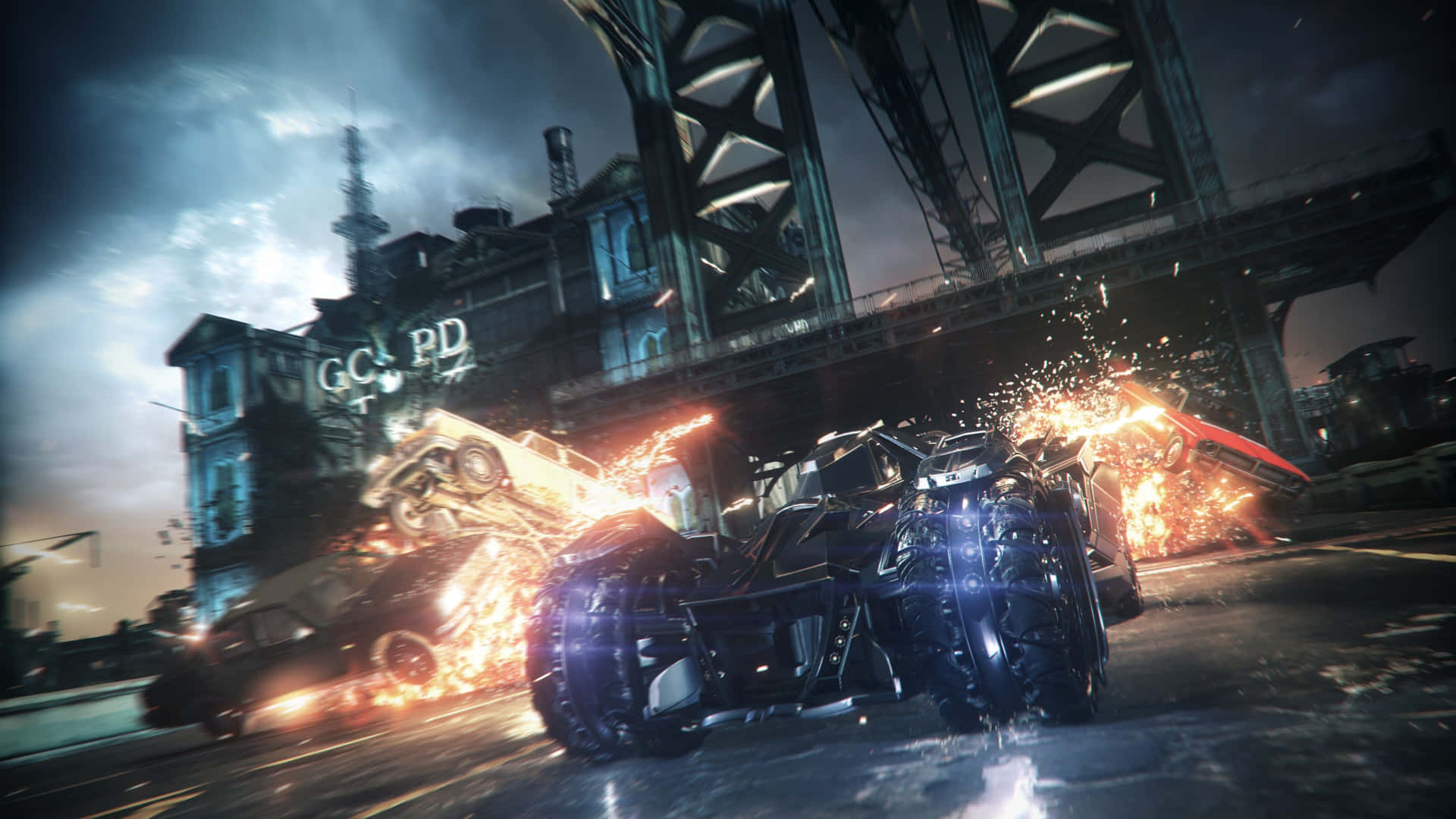 Play the critically acclaimed Arkham Knight in the highest resolution with 4K graphics Wallpaper