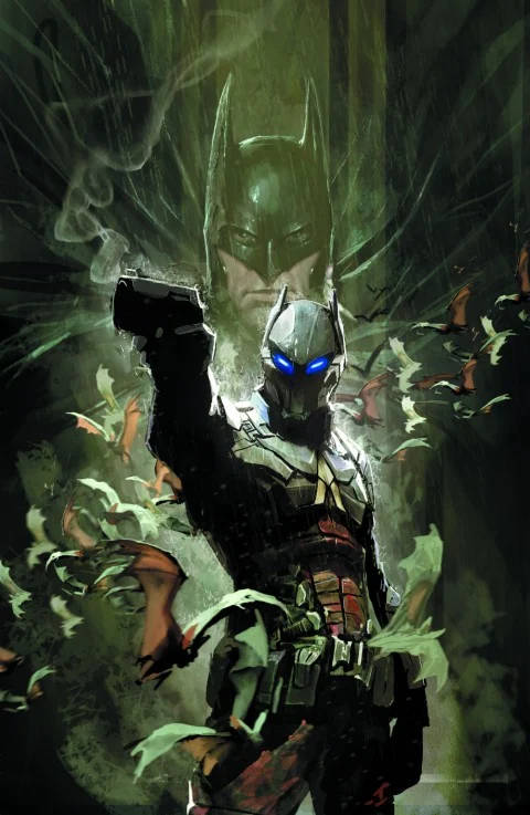 Arkham Knight And Batman Arkham City Iphone Wallpaper