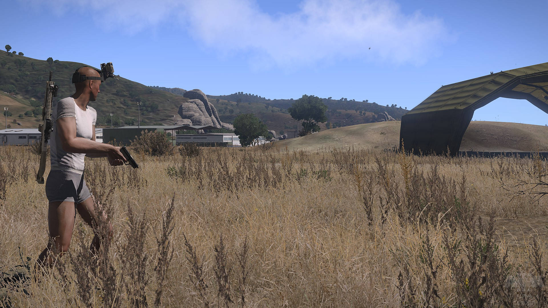 Arma 3 Soldier In A Field