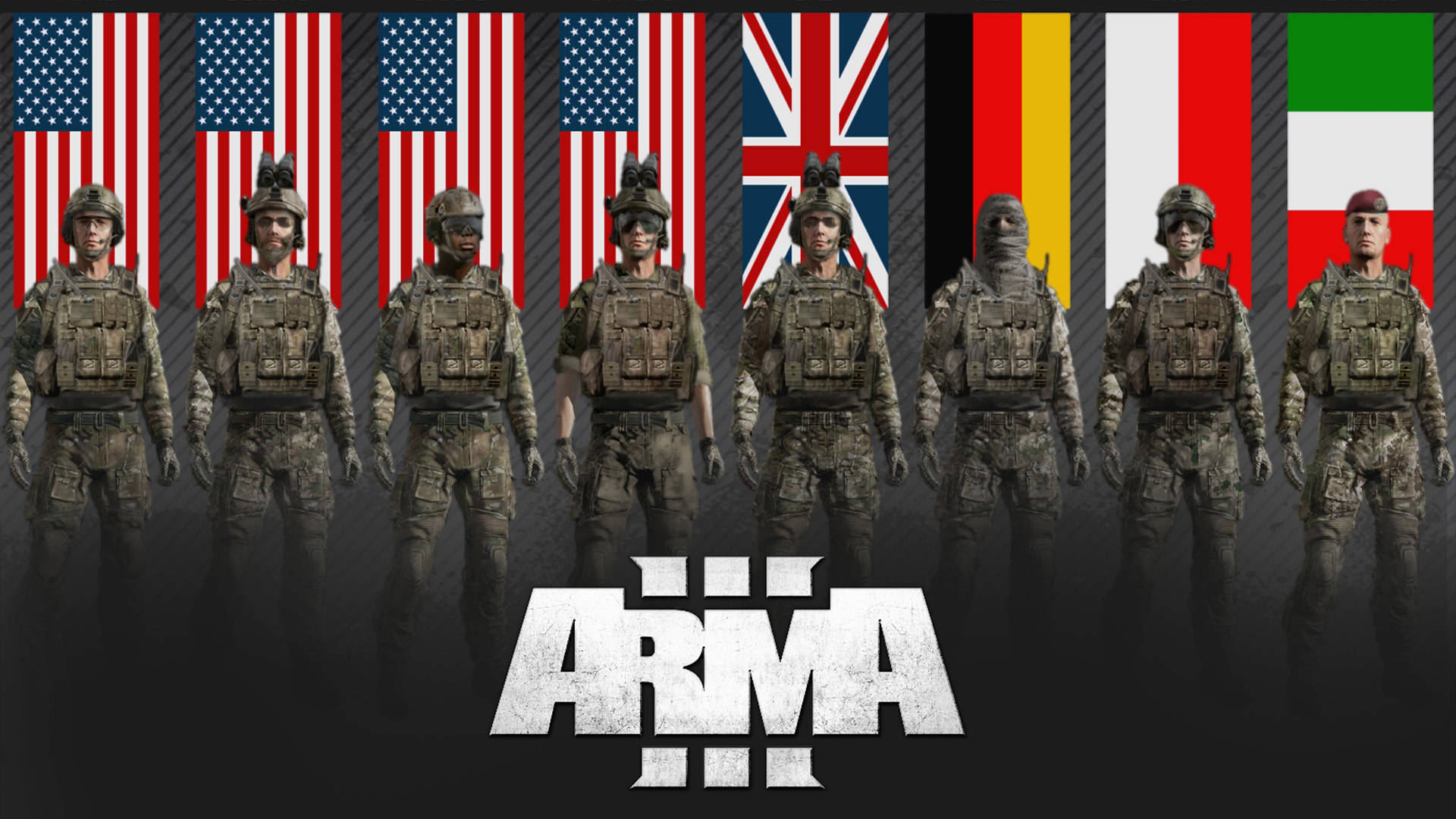 Arma 3 Soldiers And Flags