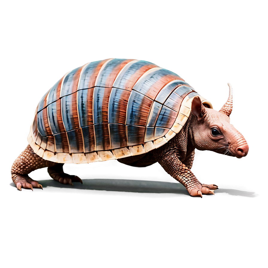 Armadillo On The Move Png 06122024 PNG
