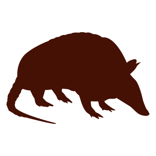 Armadillo Silhouette PNG