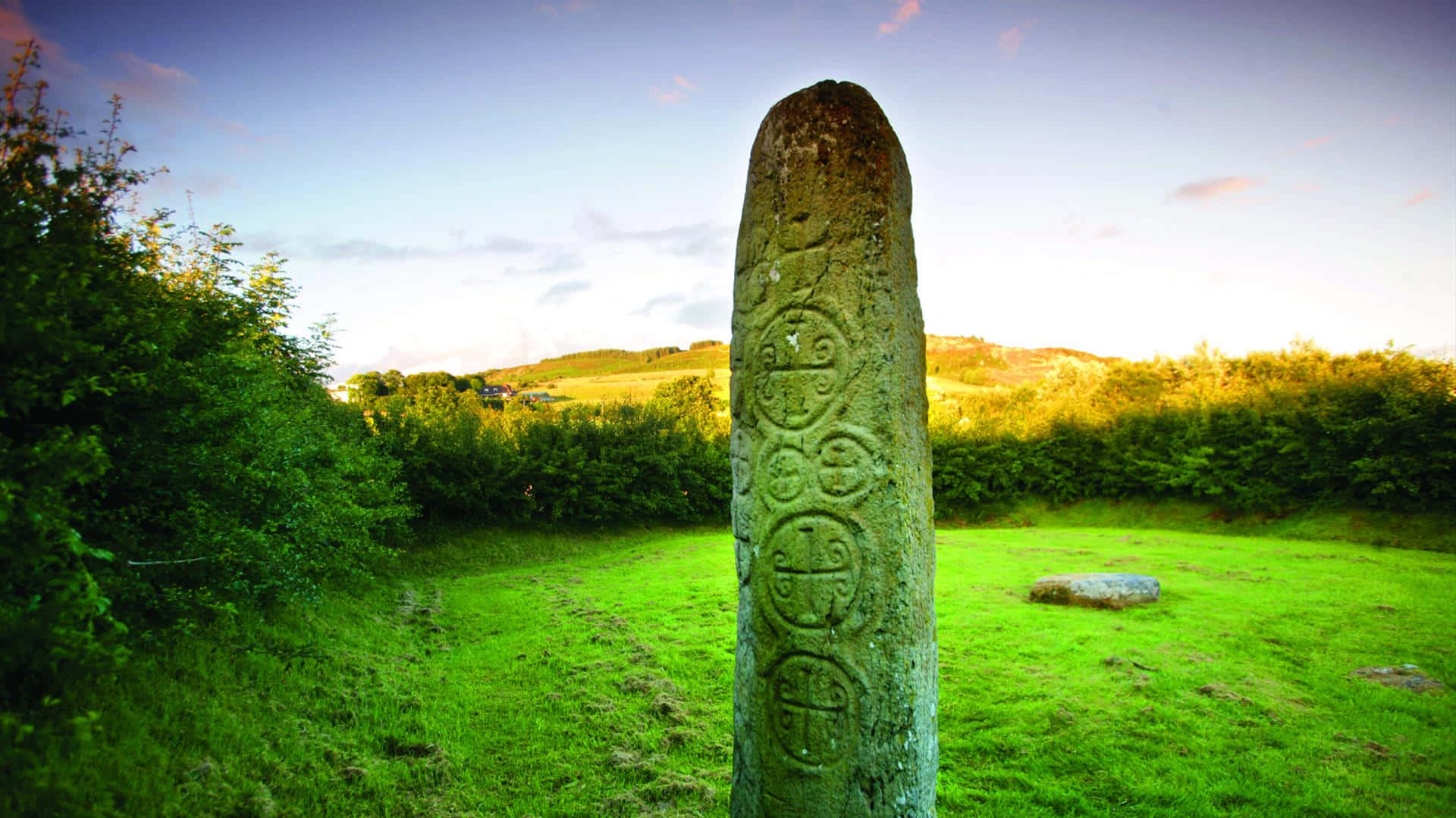 Armagh Ancient Standing Stone Wallpaper